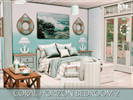 Sims 4 — Coral Horizon Bedroom 2 by MychQQQ — Value: $12,583