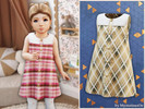 Sims 4 — Toddler - Classic plaid dress with collar by MysteriousOo — A sweet A-line toddler dress featuring a crisp Peter