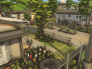 Sims 4 — Trailer Park for Rent - NO CC by plumbobkingdom — This trailer park offers a simple and charming option for