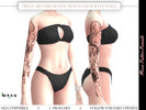Sims 4 — Moon Tattoo Female by MRAN_Art — Moon Tattoo Female