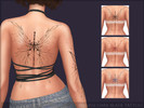 Sims 4 — Dark Blade Tattoo by ANGISSI — PREVIEWS MADE USING HQ MOD HQ compatible