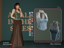 Sims 4 — Winn corset top with scarf by MissValentine142 — 24 Shades