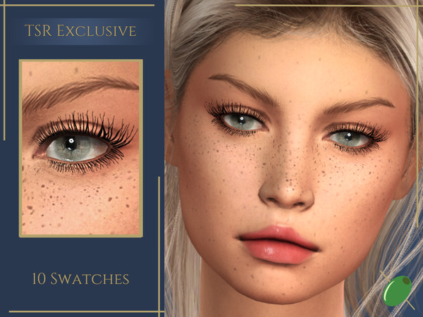Sims 4 — Tia Full 3D Lashes by Pitted0live — A Fuller version of the Tia natural lashes