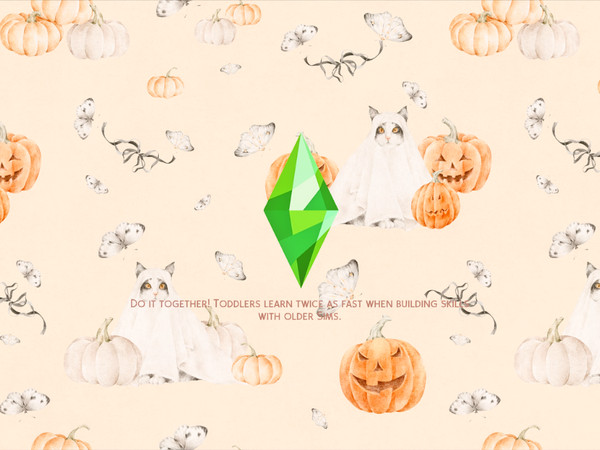 Sims 4 — Halloween Loading Screen by XChloe98 — I know it is not Halloween yet bu5t WHY NOT hehe