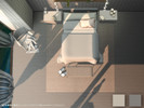 Sims 4 — Nordico Floor by Caroll912 — A 2-swatch classic wood parquet floor in neutral beige and grey tones. Suitable for