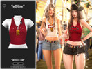 Sims 4 — Off-Line - Offella Top Lanyard and Wristbands by VentaStudio — Offella Top