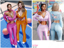 Sims 4 — Brior - Sia Set - Patreon Exclusive by VentaStudio — Sia Hoodie