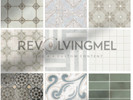 Sims 4 — The Selene Collection by Melody27 — Give your Sims a fresh new flooring option with these new tiles This set