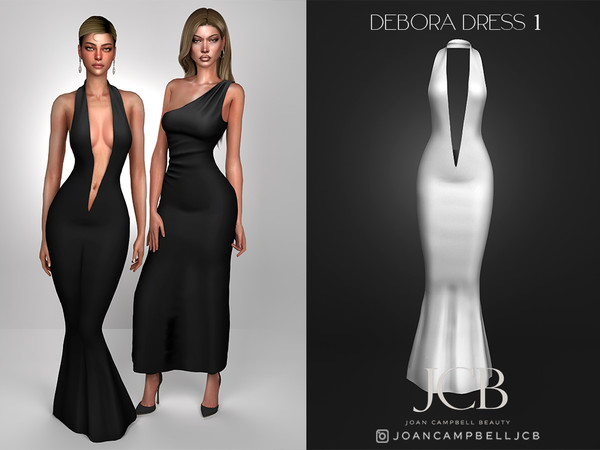 Sims 4 — DEBORA DRESS 2 by Joan_Campbell_Beauty_ — INCLUDES: