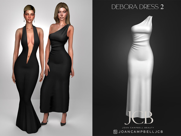 Sims 4 — DEBORA DRESS 1 by Joan_Campbell_Beauty_ — INCLUDES: