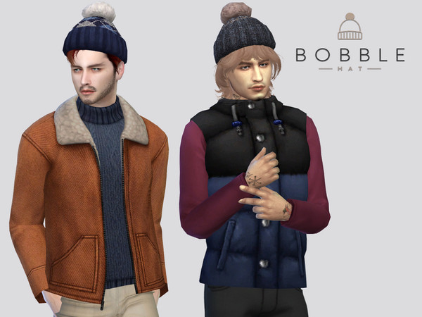 Sims 4 — Bobble Hat by McLayneSims — TSR EXCLUSIVE