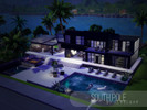 Sims 4 — South Pole by Elveluar — A mansion for vacation or rent in a picturesque location in Tomarang. Or anywhere you