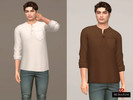 Sims 4 — Sweater Menswear by remaron — Sweater for Male Sims, teens to elders in The Sims 4 ReMaron_M_Top037
