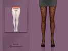 Sims 4 — Flowers Tights by Suzue — New Mesh (Suzue)