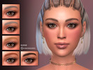 Sims 4 — Aveline Eyebrows by Suzue — Aveline Eyebrows N33