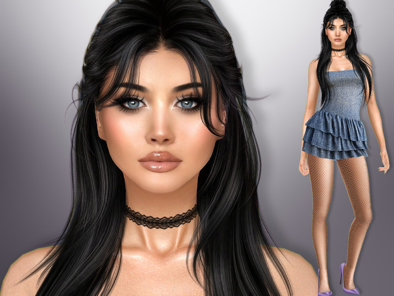 Sims 4 CC Darlene Bernstein by divaka45
