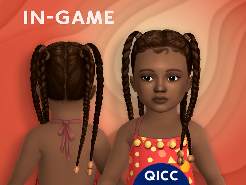 Sims 4 statement headwear CC Sorel Hair Accessories Overlay by qicc