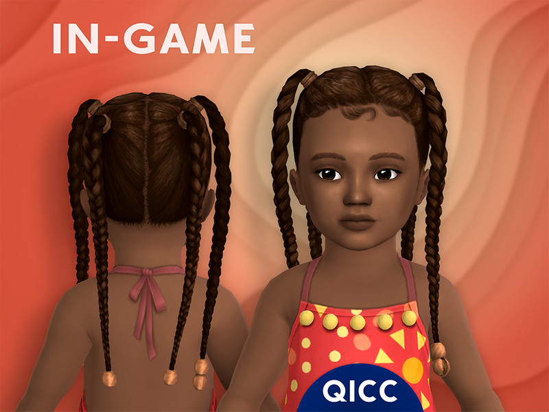 Sims 4 statement headwear CC Sorel Hair Accessories Overlay by qicc