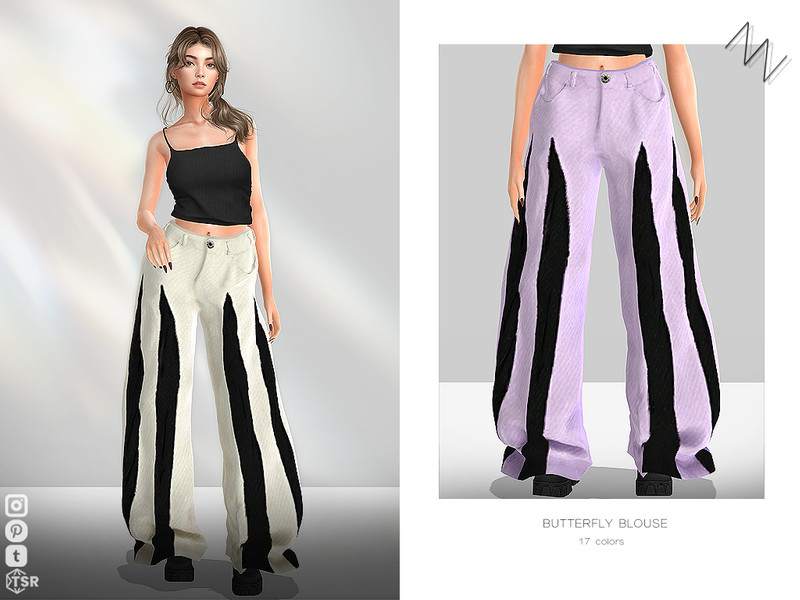 Sims 4 male pants CC CASUAL PANTS by ZNsims