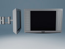 Sims 4 — shiroblack - plasma tv by shiroblack005 — For those who need to save space, a TV that folds right into the wall!