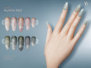 Sims 4 — Aurelia Nail by VELYSEA — -Fingernail category -HQ comatble -35 swatches