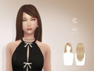Sims 4 — Rei Hairstyle - Style 2 by Enriques4 — New Mesh