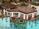 Sims 4 — Coconut on the Water l noCC by simZmora — A small tropical bar made for easy evenings, quiet laughter and the