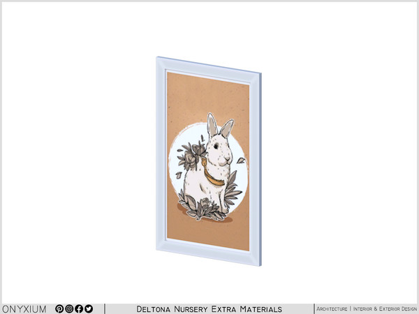 Sims 4 — Deltona Painting by Onyxium — Onyxium@TSR Design Workshop Nursery Collection - Belong To The 2026 Year