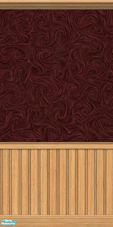 Sims 2 — MDP Brown Swirl Panel in Light by MelandStv — There are 20 colourful walls in this set. They are part of my
