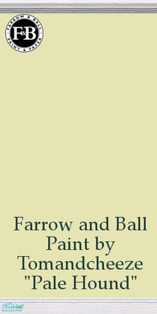 Sims 2 — Farrow and Ball Paint "Pale Hound" by tomandcheeze — Farrow and Ball Paint by Tomandcheeze -