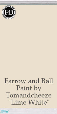 Sims 2 — Farrow and Ball Paints "Lime White" by tomandcheeze — Farrow and Ball Paint by Tomandcheeze -