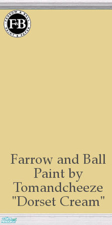 Sims 2 — Farrow and Ball Paint "Dorset Cream" by tomandcheeze — Farrow and Ball Paint by Tomandcheeze -