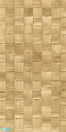 Sims 2 — NK Natural Weave LR - Wallpaper 1 by MoMama — A natural weave wallpaper for your simming pleasure.
