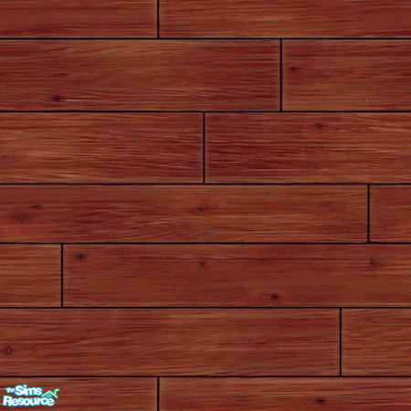 Sims 2 — Wooden Planks [Cherry Stain] by Lola — A Set Of Wooden Planks Flooring In Dark Wooden Shades.