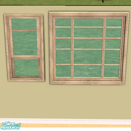 Sims 2 — Cappuccino Kitchen Window by simmyfan2852 — Part of the Cappuccino Kitchen Set; this recolor applies to both
