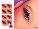 Sims 4 — MM Chroma Under-Eye Eyeliner by cosimetic — This eyeliner features a distinct under-eye coloring detail to