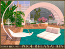 Sims 4 — POOL RELAXATION by Sims_House — POOL RELAXATION