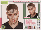 Sims 4 — In Flames Tattoo by unidentifiedsims — 8 Colours