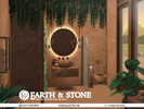 Sims 4 — Patreon Release - Earth and Stone part 3 by Syboubou — Earth & Stone is a high design bathroom set built