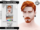 Sims 4 — Facial Hair Style by David_Mtv2 — Facial Hair Style N288