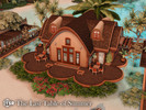 Sims 4 — The Last Table of Summer l noCC by simZmora — A tiny oceanfront restaurant made for slow dinners, warm nights