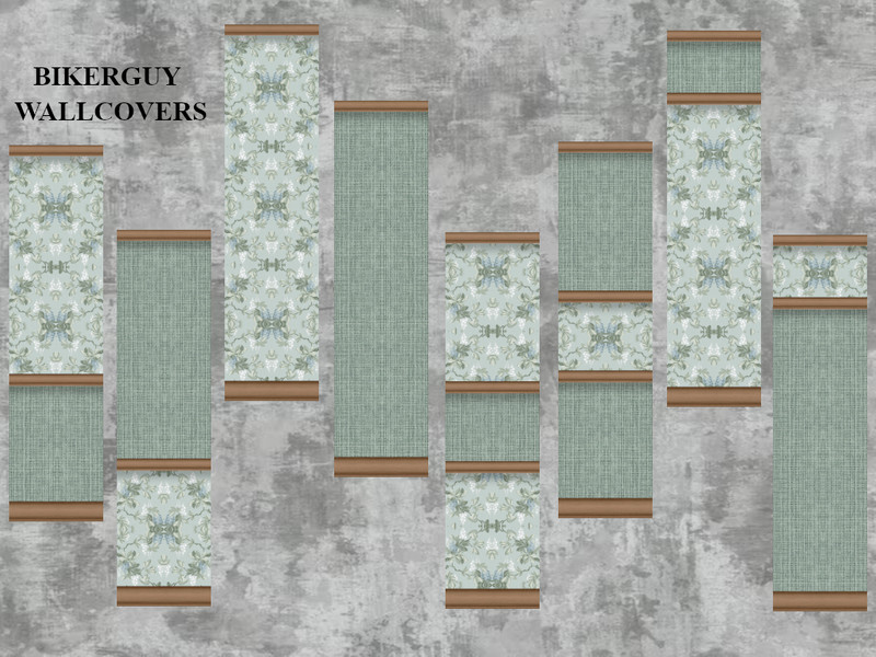 Sims 4 wall panel and wainscot CC BGWOneHundred by Bikerguy96