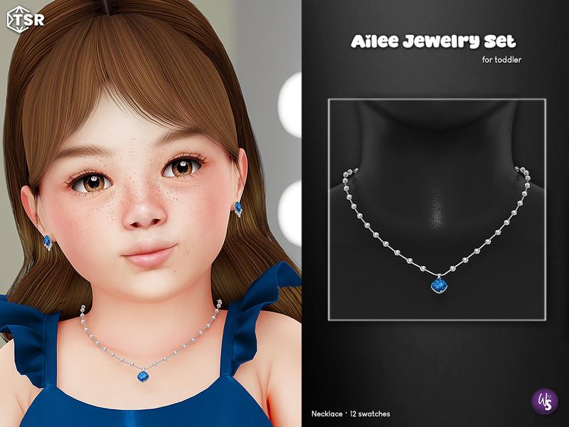 Sims 4 necklace CC Necklace - toddler by WisteriaSims