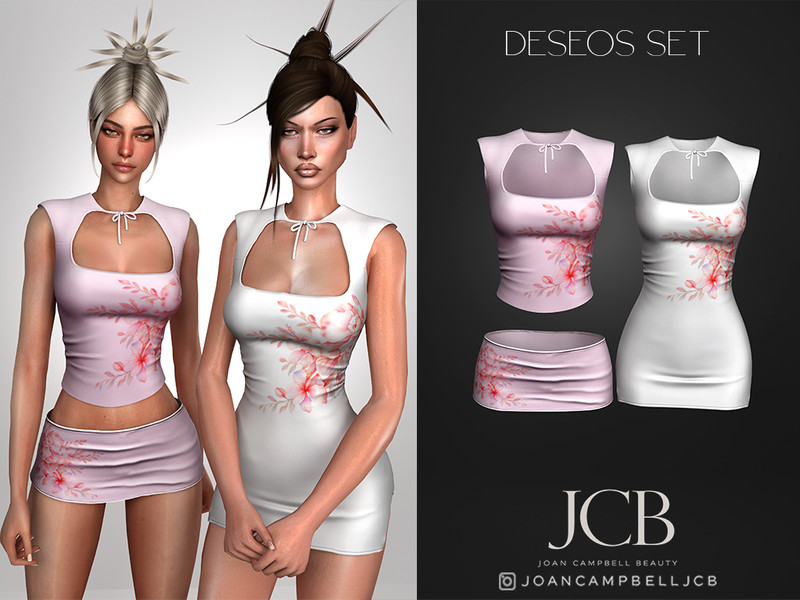 Sims 4 CC DESEOS SET by Joan_Campbell_Beauty_