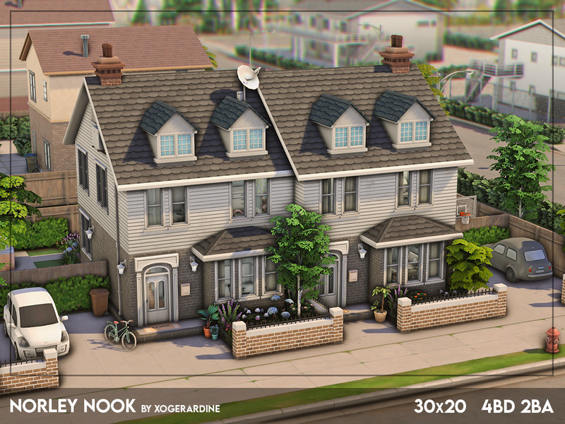 Sims 4 CC Norley Nook - NO CC by xogerardine