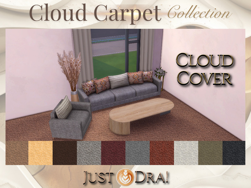 Sims 4 CC JustDraven_CoudCarpet_CloudCover by Draven298