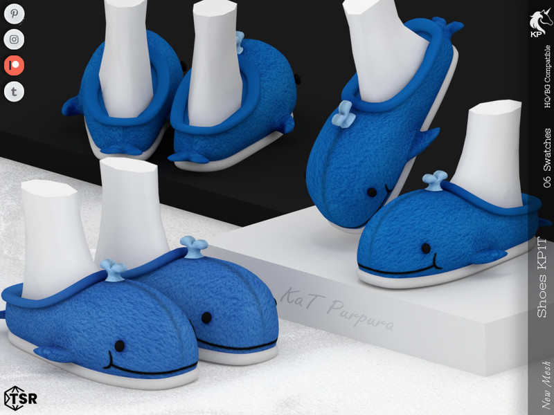 Sims 4 CC Shoes KP1T- Female by KaTPurpura