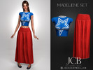 Sims 4 — MADELIENE SET by Joan_Campbell_Beauty_ — INCLUDES: