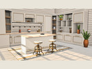 Sims 4 — Parisian Kitchen Part 1 by Comiko — Part 1 - Parisian Kitchen Set is base game compatible and consist of 10
