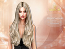 Sims 4 — Aurum - Amanda Hair Style 1 by Aurum — HQ compatible textures